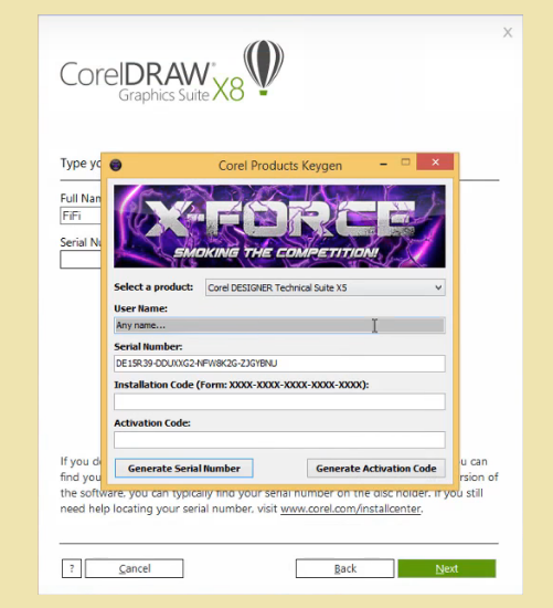 CorelDRAW Graphics Suite X8 Keygen Crack Plus Serial Number Full Download
