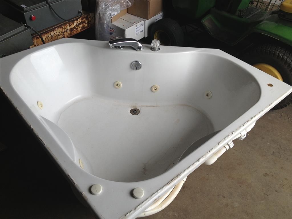 Aqua glass whirlpool tub parts