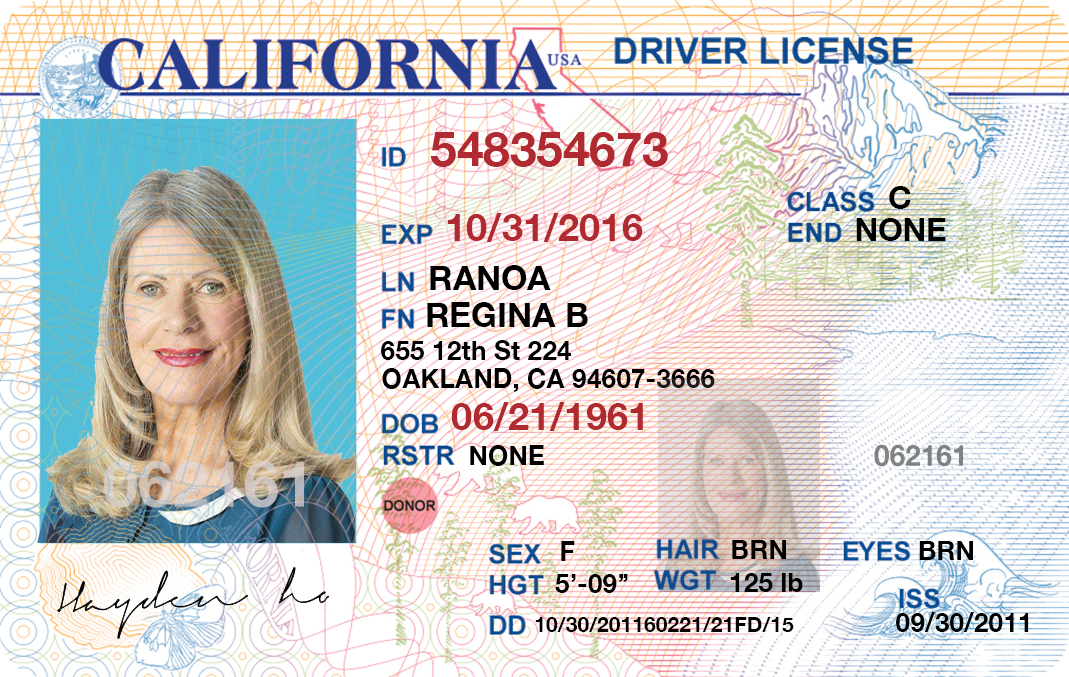 California license plate font download